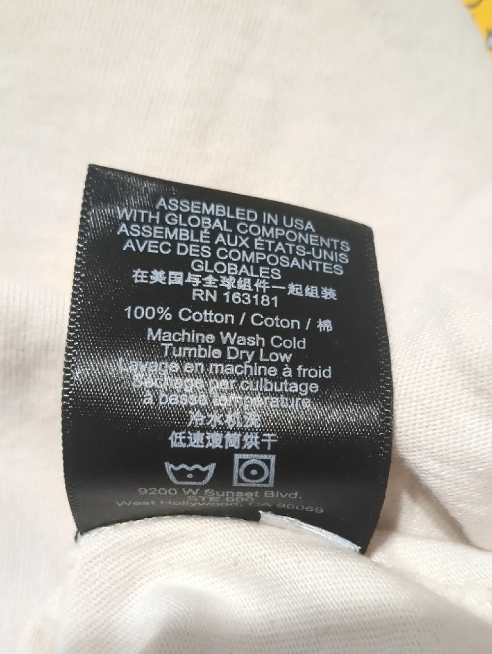 Rhude premium Cresta Cigar Cream Men's Tee Size Large - Picture 11 of 11
